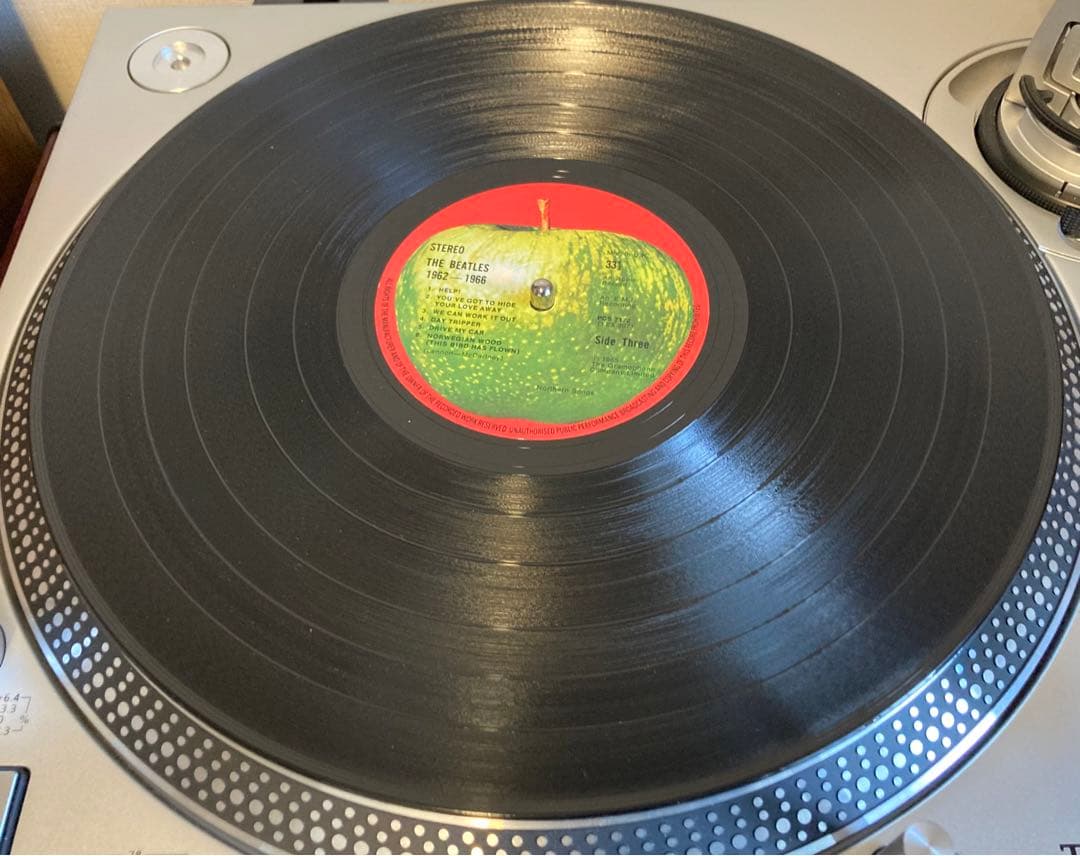The Beatles 1962-1966 赤盤UKオリジナルレコード　超初期盤