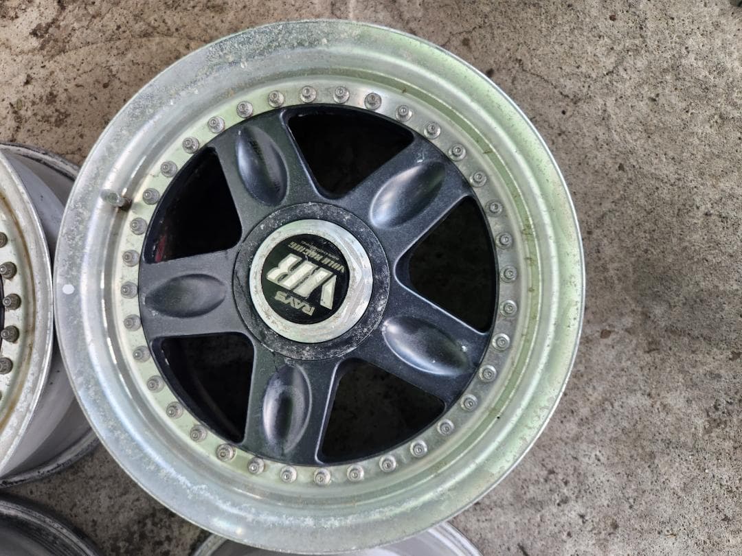 VOLK RACING レイズ RAYS 15インチホイール 4本☆希少 当時物