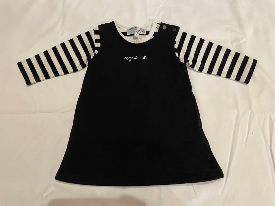 agnès b. ワンピースとトップスセット サイズ80