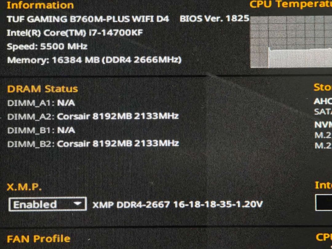 Corsair DDR4 16GB (8GB×2) 2666MHz