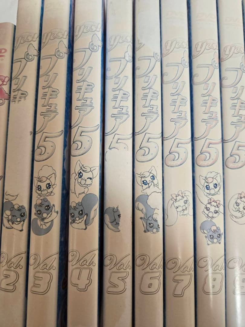 yes！プリキュア5 全16巻　+　映画 2本　レンタル　DVD