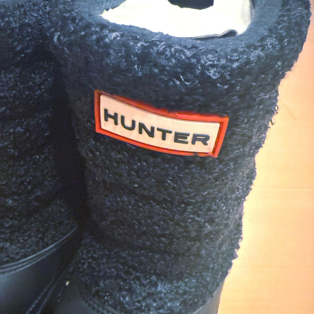 HUNTER ブーツ シェルパスノーブーツ ショートブーツ スノーブーツ 23
