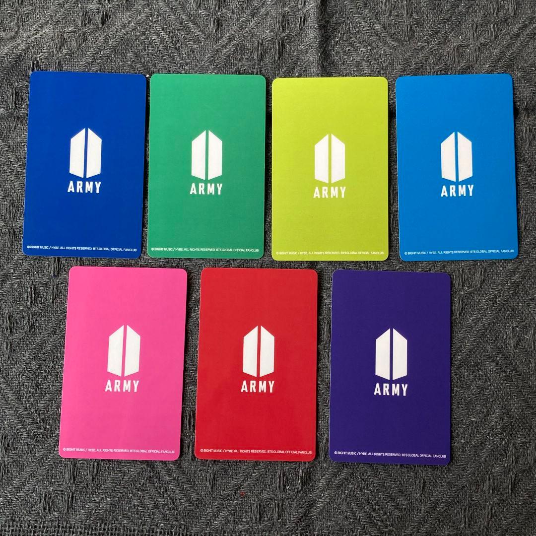 防弾少年団 BTS JPFC 会報アンケート ファンクラブ 特典 トレカ