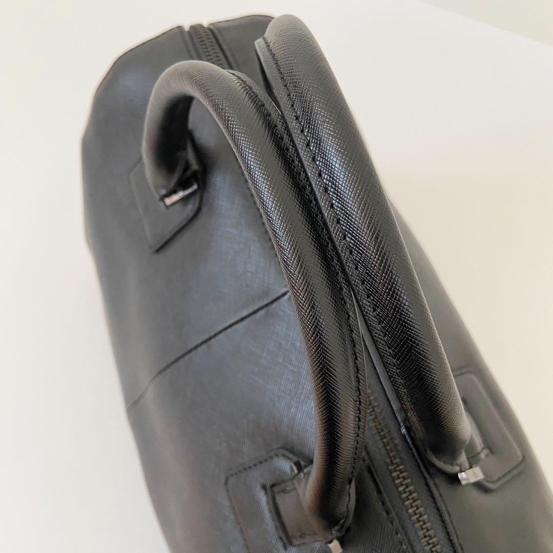 極美品　TORY BURCH ミニボストンバッグ 2way サフィアーノレザー