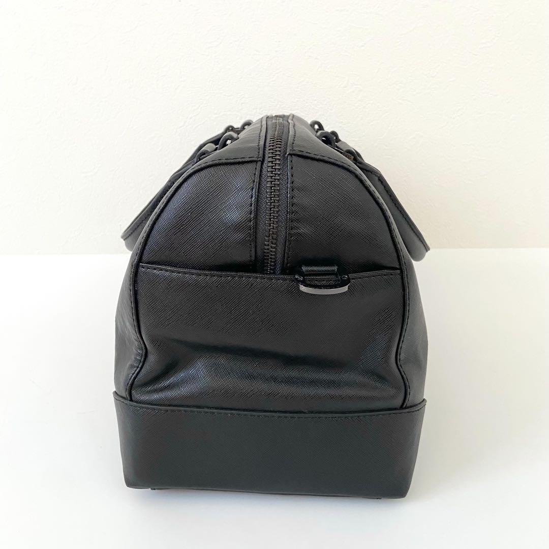 極美品　TORY BURCH ミニボストンバッグ 2way サフィアーノレザー