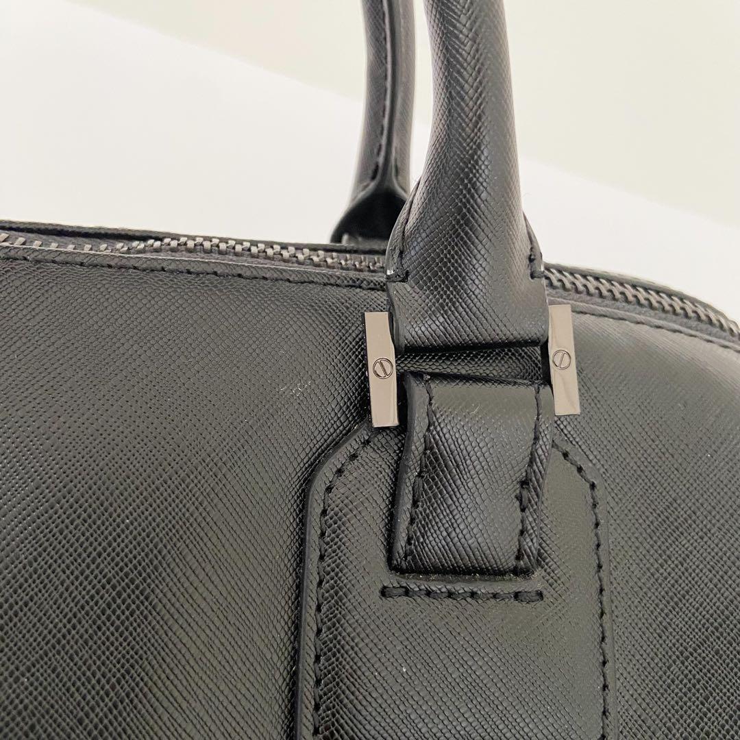 極美品　TORY BURCH ミニボストンバッグ 2way サフィアーノレザー