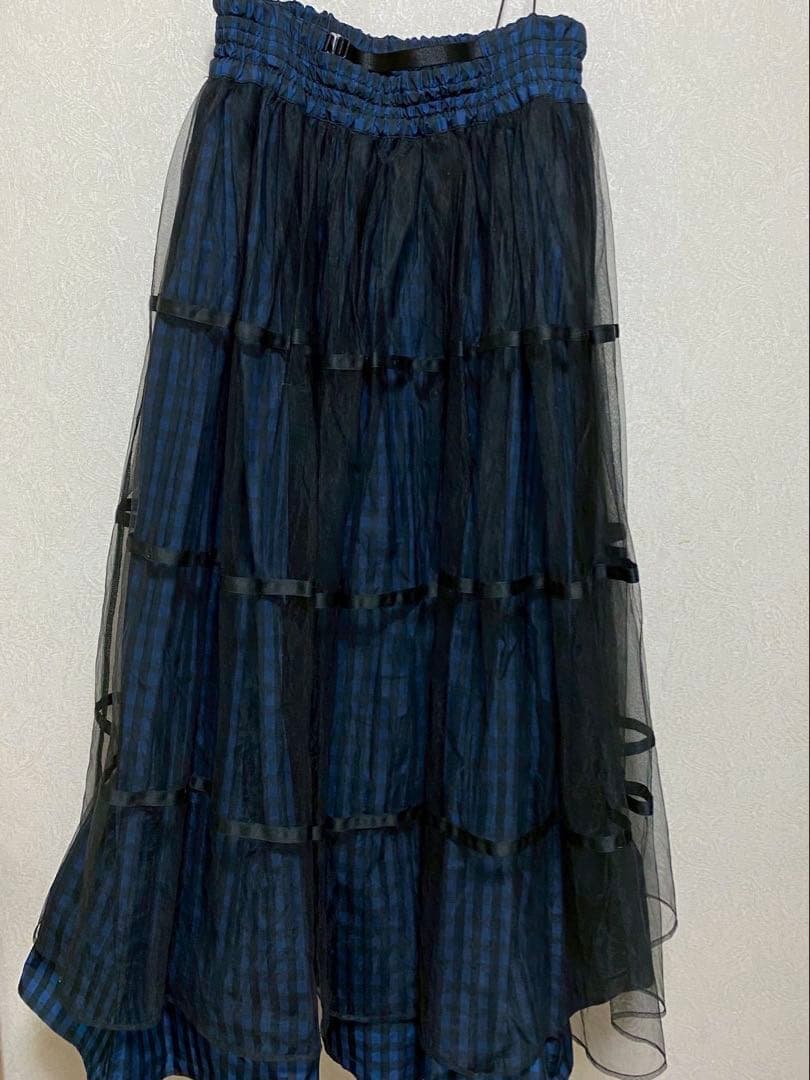 メゾンスペシャル　美品 2way Tulle Layered Skirt