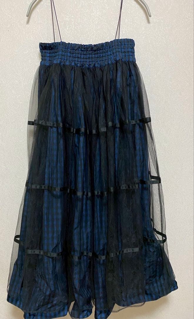 メゾンスペシャル　美品 2way Tulle Layered Skirt
