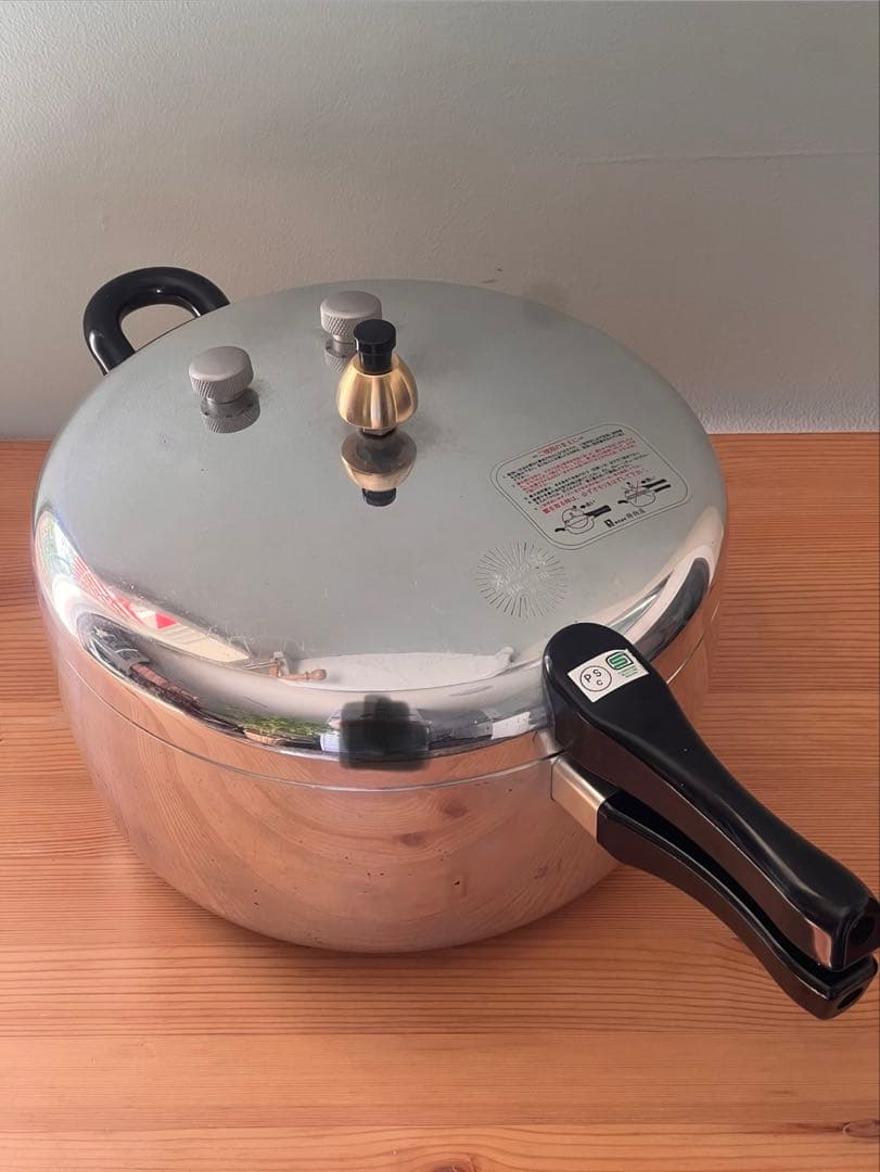 長岡式 酵素玄米 圧力鍋 6l ヘイワ 平和　ピース 鋳物屋 PC-60A