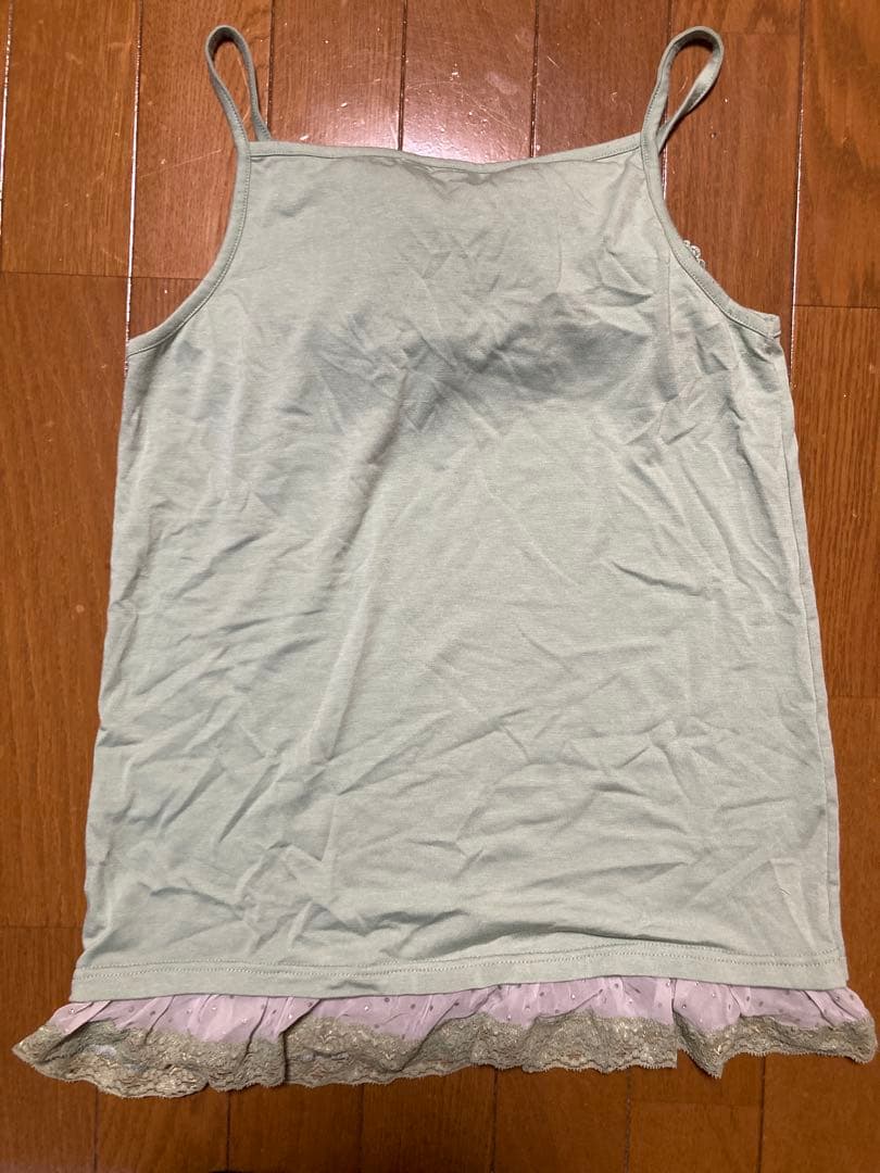 axes femme♡ビッグリボンキャミソール♡ミント♡