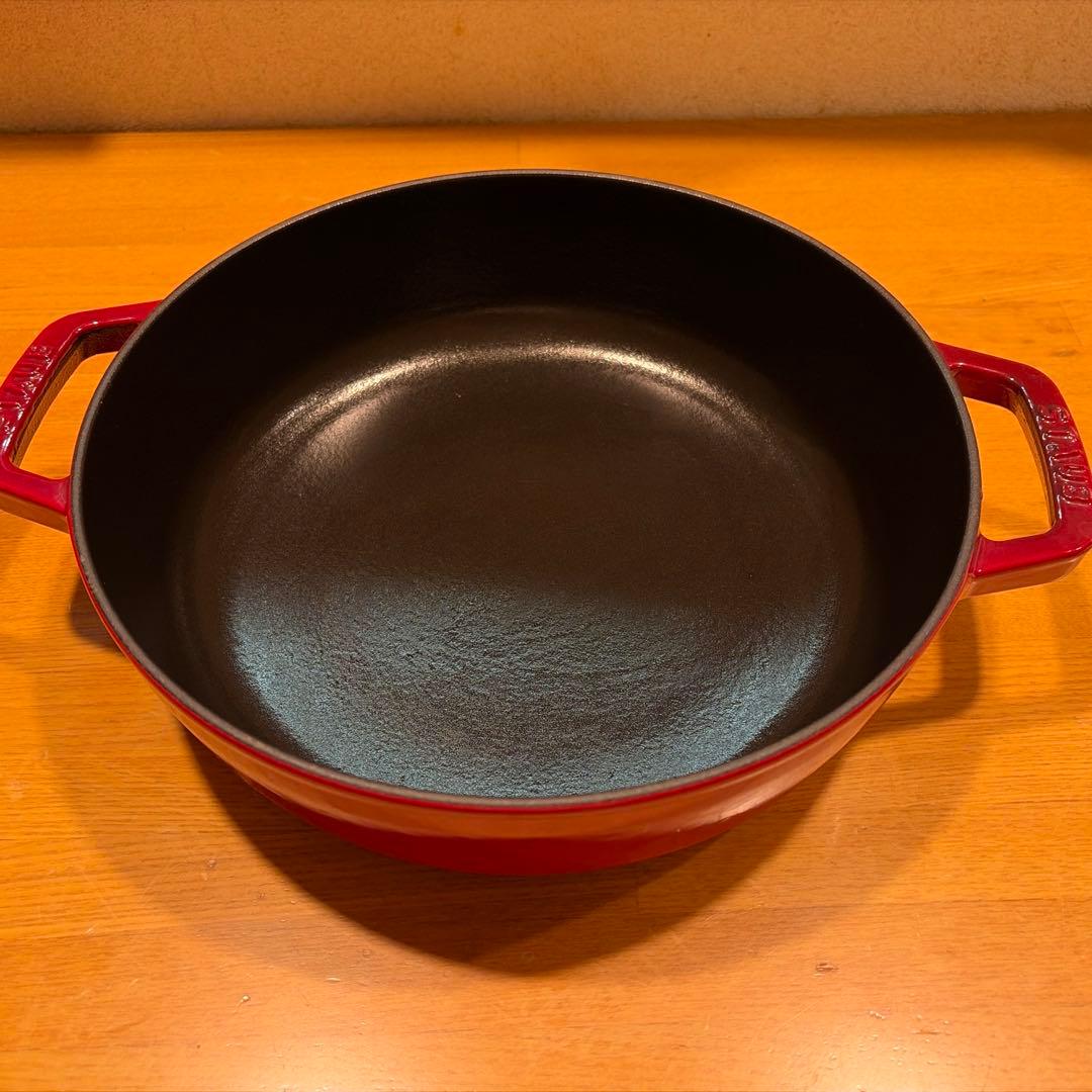 ストウヴ　ブレイザー・ソテーパン　チェリー鍋内径24㎝