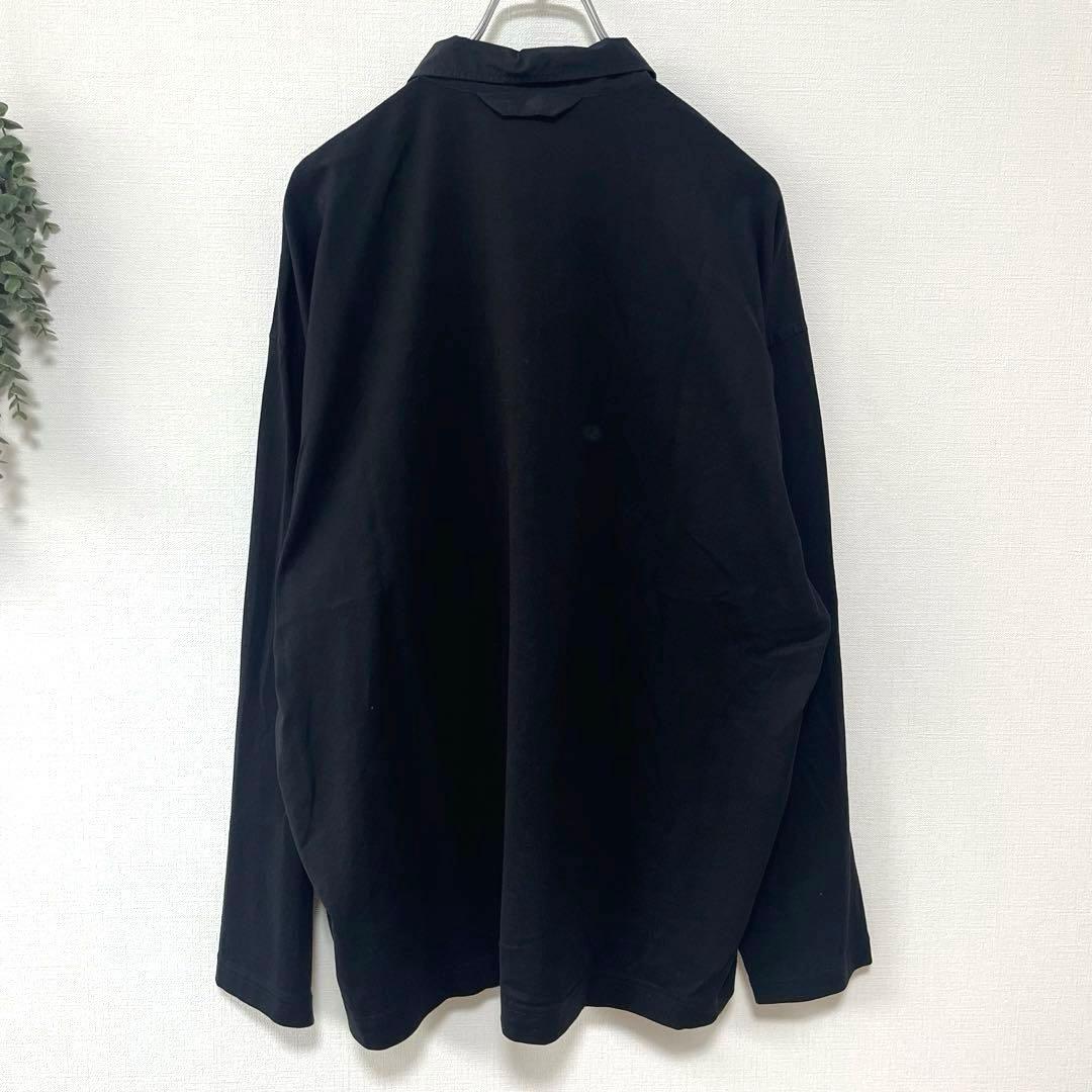 【MUJI labo】セットアップ 異素材 コンビシャツ / イージーパンツ