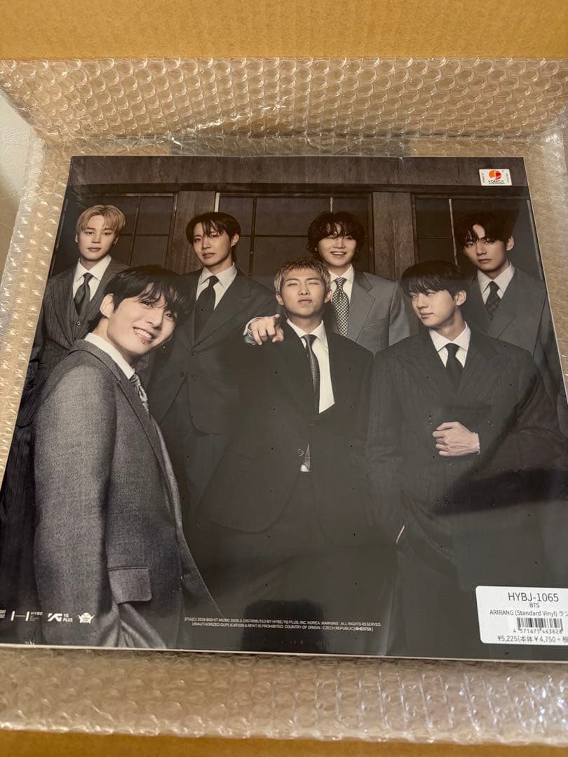 BTS ARIRANG ジミン LP Standard Vinyl