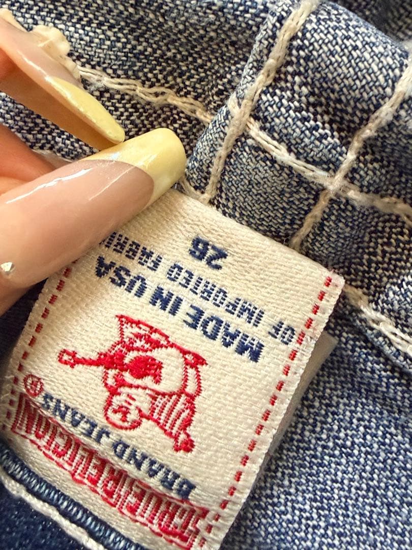 TRUE RELIGION ブーツカットデニム 26 USA