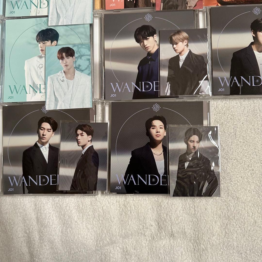JO1 WANDERING CD 初回限定版AB 通常盤 アザジャ トレカあり