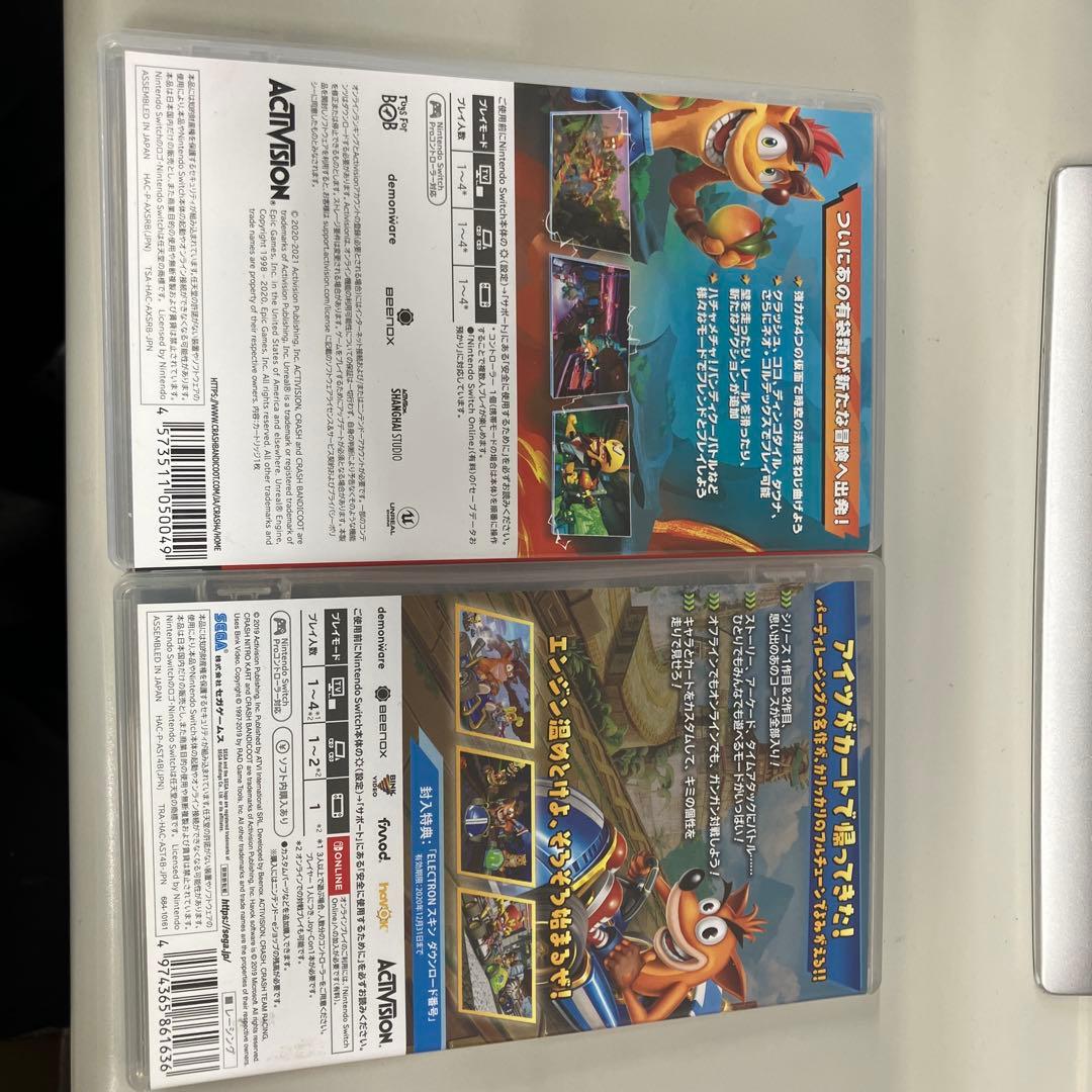 クラッシュ・バンディクー4 レースセット