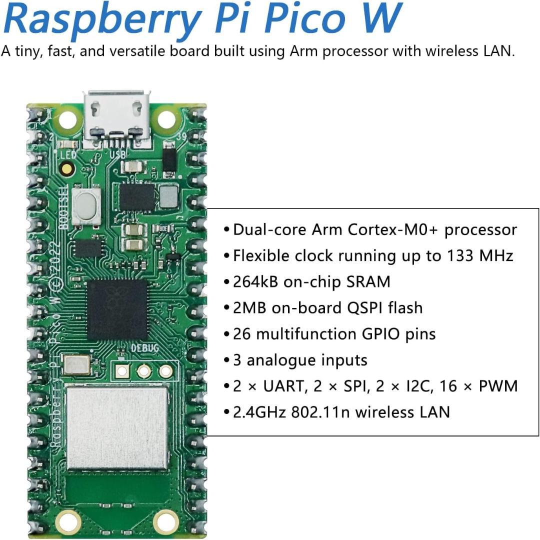 Freenove Raspberry Pi Pico W 4WD カーキット