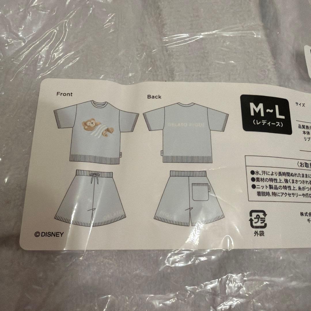 ジェラピケ×ダッフィー　ルームウェア