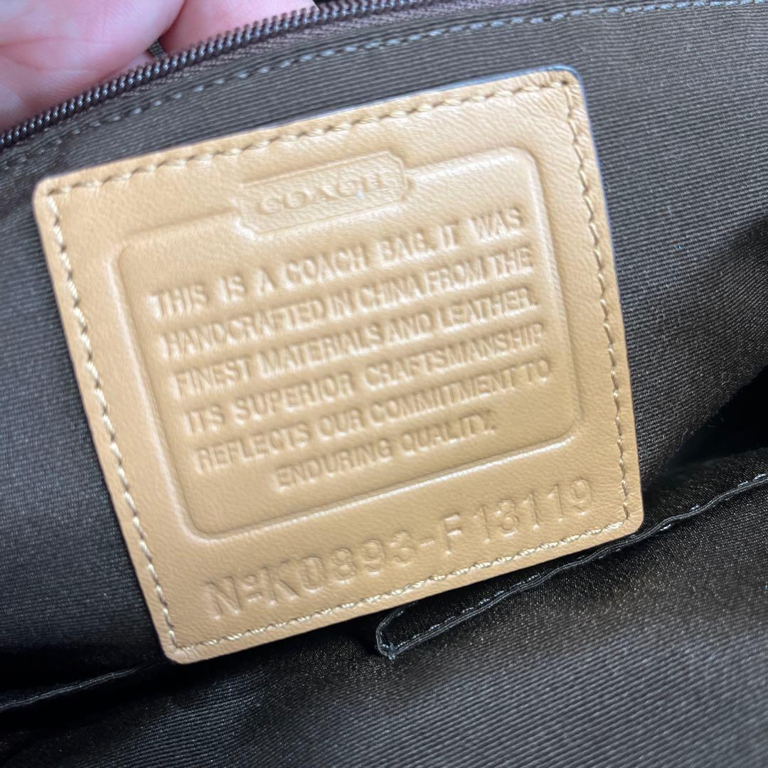 COACH コーチ ボストンバッグ シグネチャー ソーホー F13119
