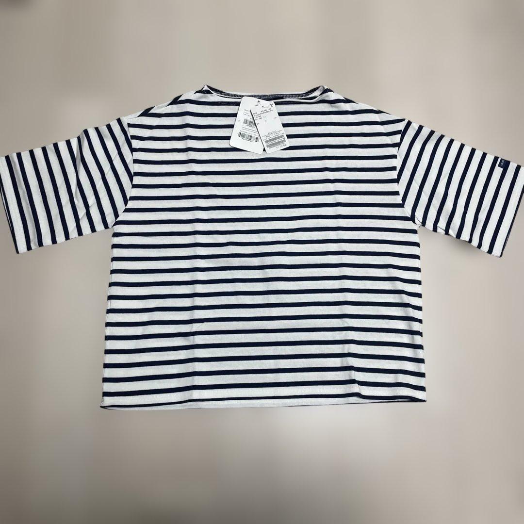 新品　セントジェームス　ウェッソン　ルーズ　Tシャツ　ボーダー　T3 ネイビー