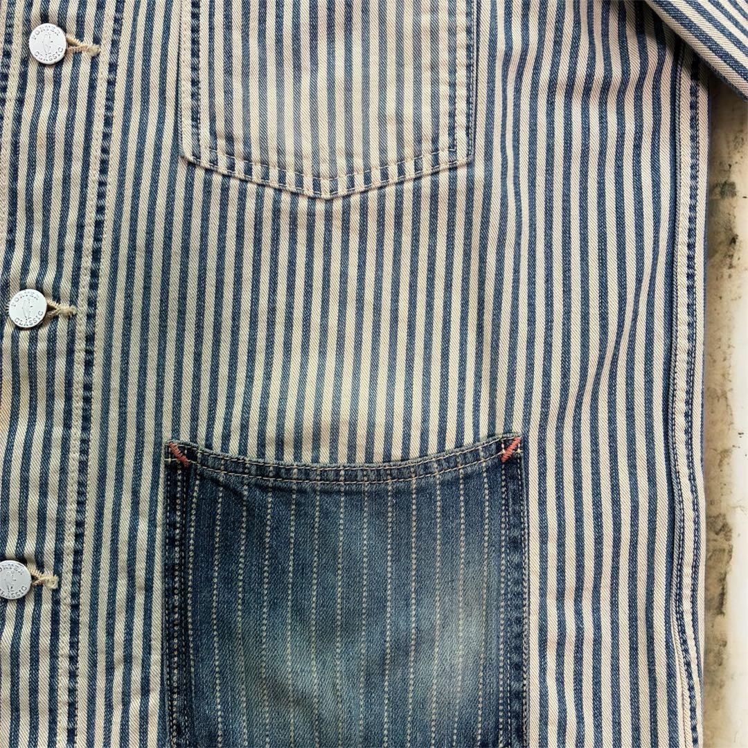 Porter Classic フレンチジャケット　カバーオール　デニムジャケット