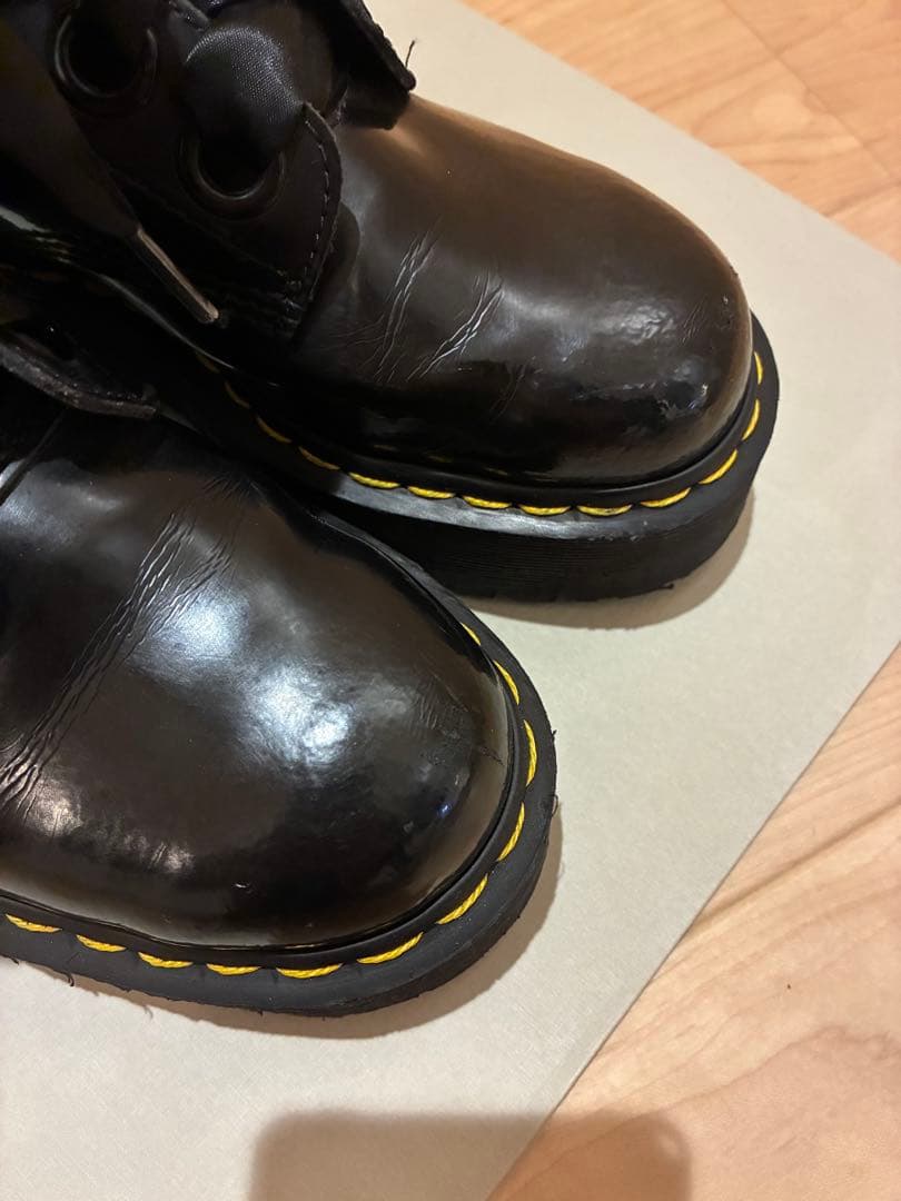Dr.Martens MOLLY ドクターマーチンUK5 サテンシューレス