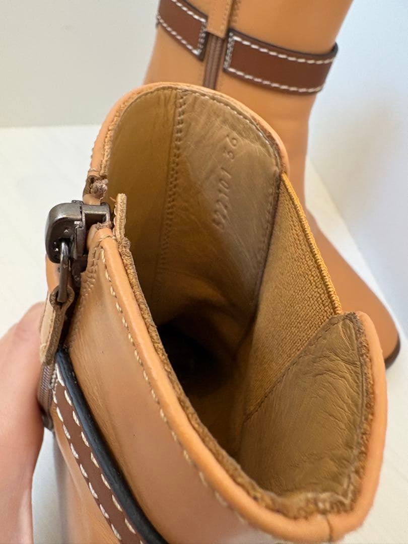 【最終価格】LOEWE ロエベ ゲート レザーアンクルブーツ 36