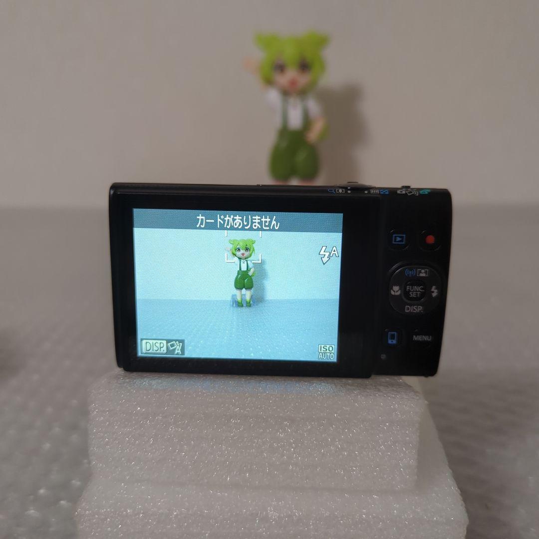 【動作確認済◎】デジカメ Canon IXY640 ブラック Wi-Fi対応
