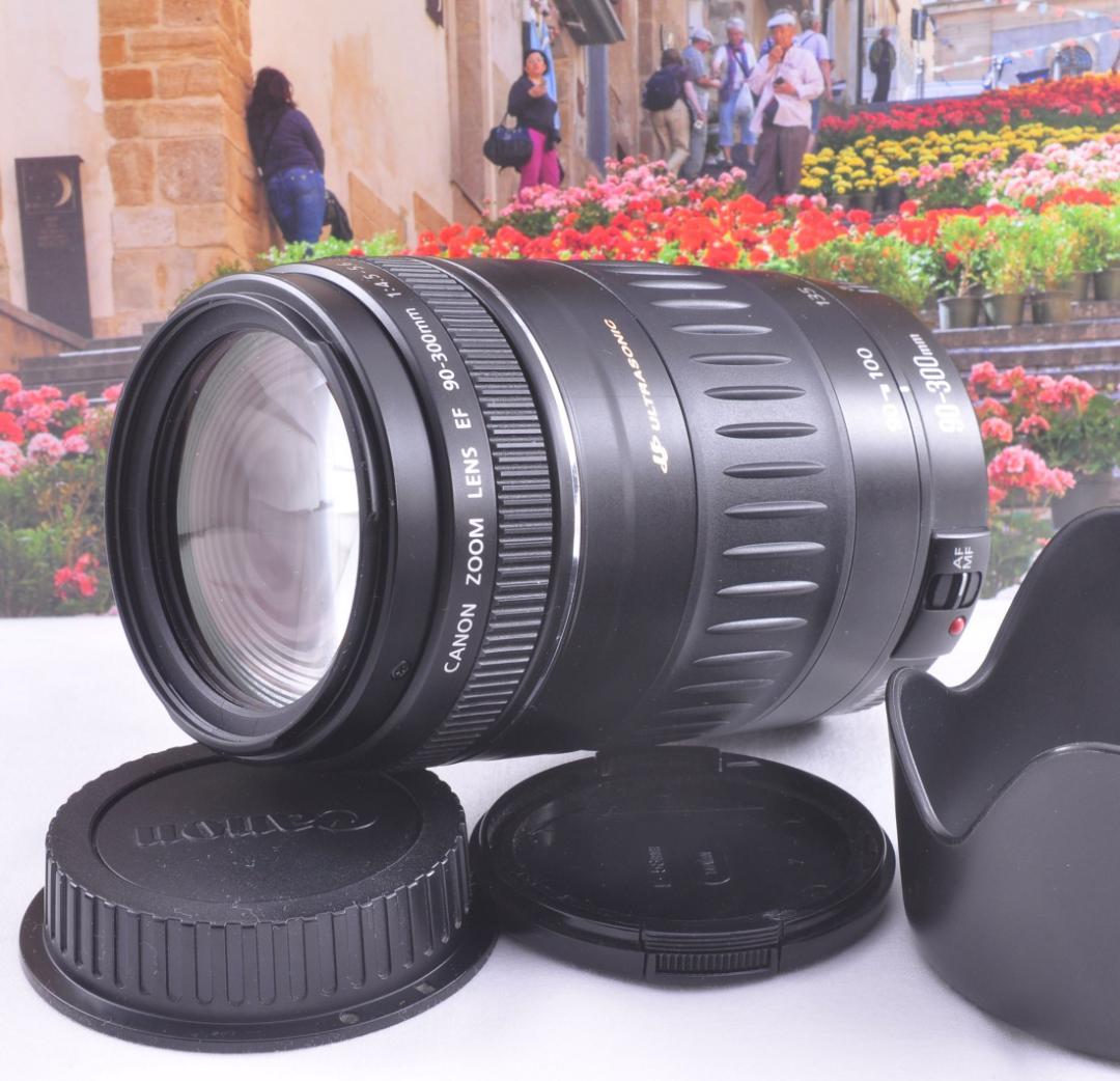 Canon EF 90-300mm F4.5-5.6 望遠ズームレンズ 動作良好