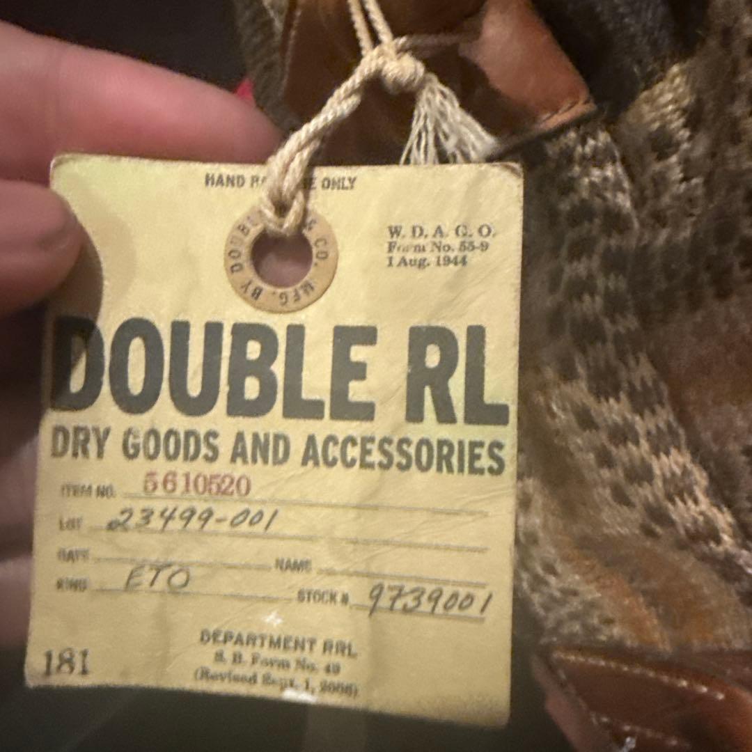 RRL ビンテージ加工 ボストンバッグ 新品未使用 ラルフ