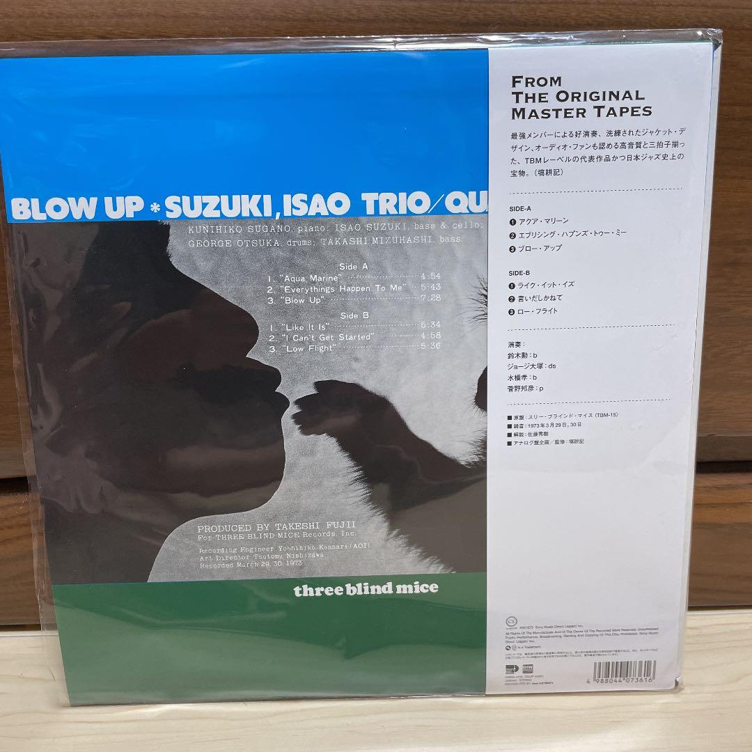 新品　レコード 鈴木勲　BLOW UP ブロー・アップ