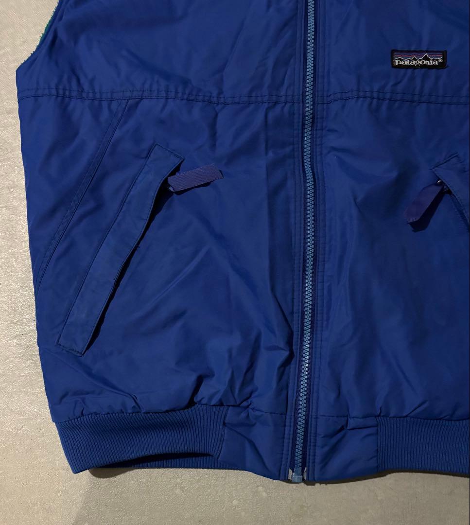 Patagonia USA製　シェルドシンチラ ナイロン ベスト　90s