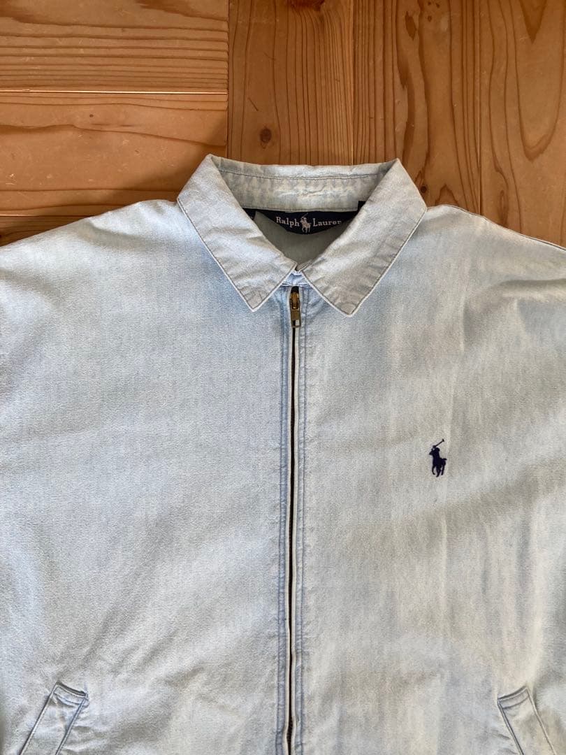 Ralph Lauren ラルフ M ジャケット 古着 90s デニム 短丈