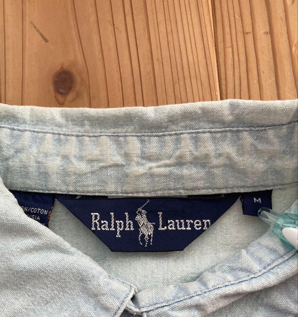 Ralph Lauren ラルフ M ジャケット 古着 90s デニム 短丈
