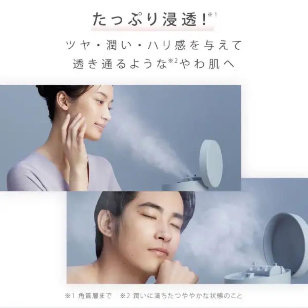 SALONIA ピュアブライト スチーマー 美顔器 フェイススチーマー 美容