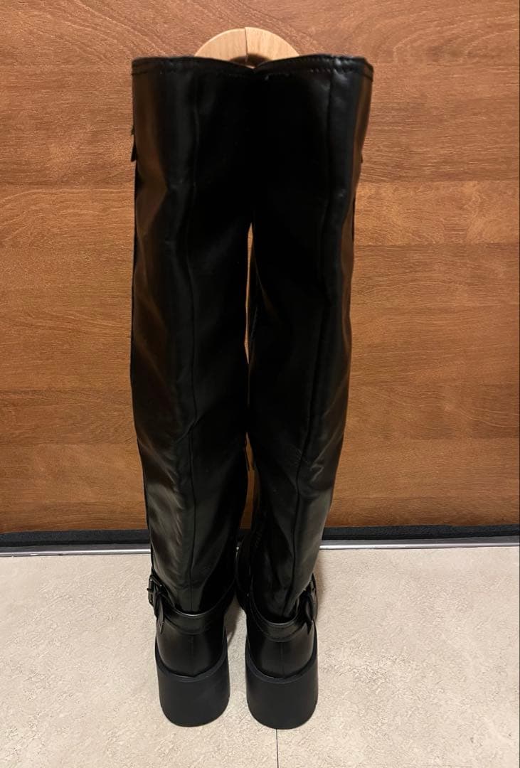 ZARA ニーハイフラットブーツ 39