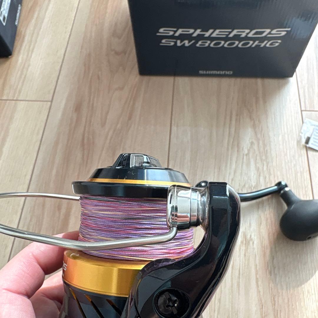SHIMANO SPHEROS SW-8000HG スピニングリール