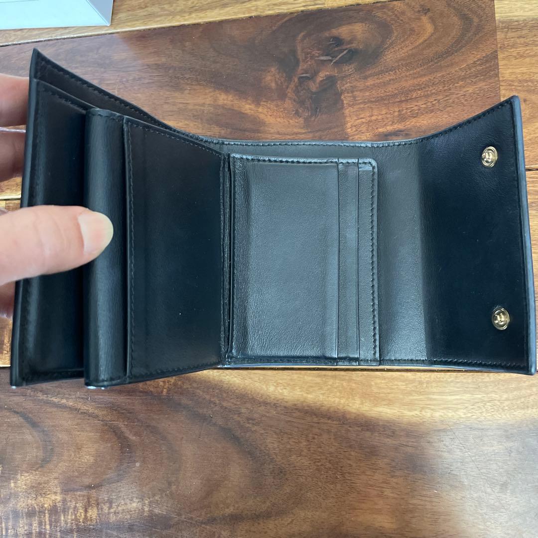 CELINE 小さな三つ折り財布 ブラック