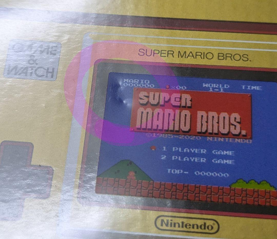 ゲームウォッチ スーパーマリオブラザーズ アマゾン限定 新品未開封