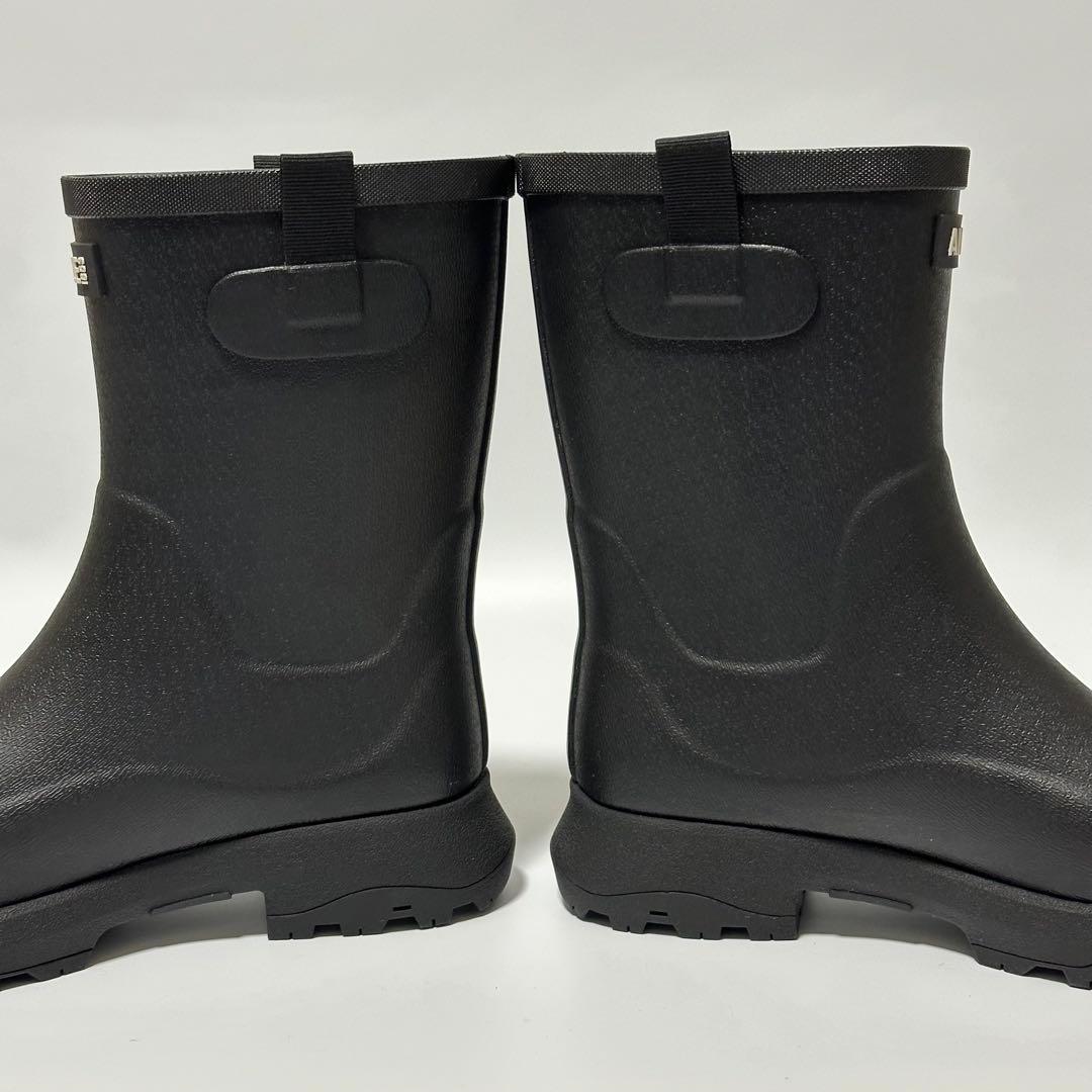 【超美品】AIGLEエーグル アリア ラバーブーツ22.5cmブラック