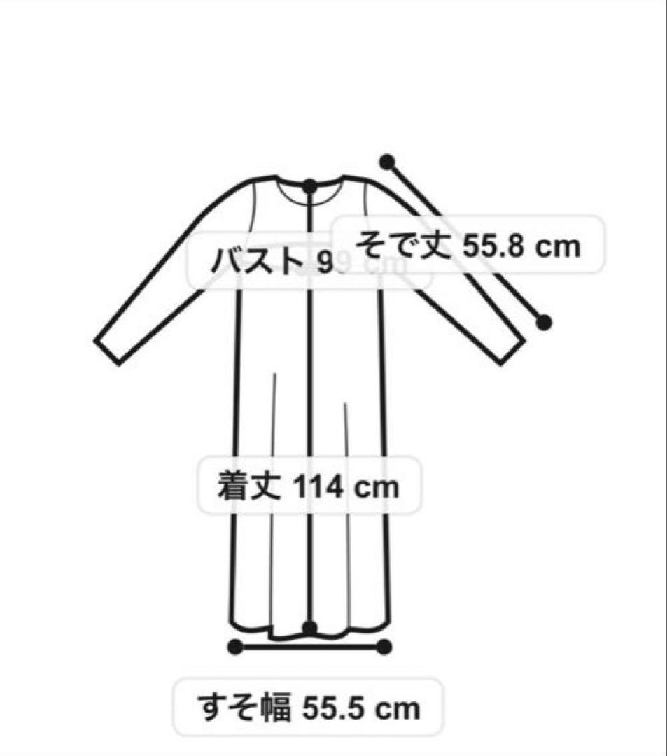 新品未使用　ジェラートピケ　ホットスムーズィーワイドリブワンピース