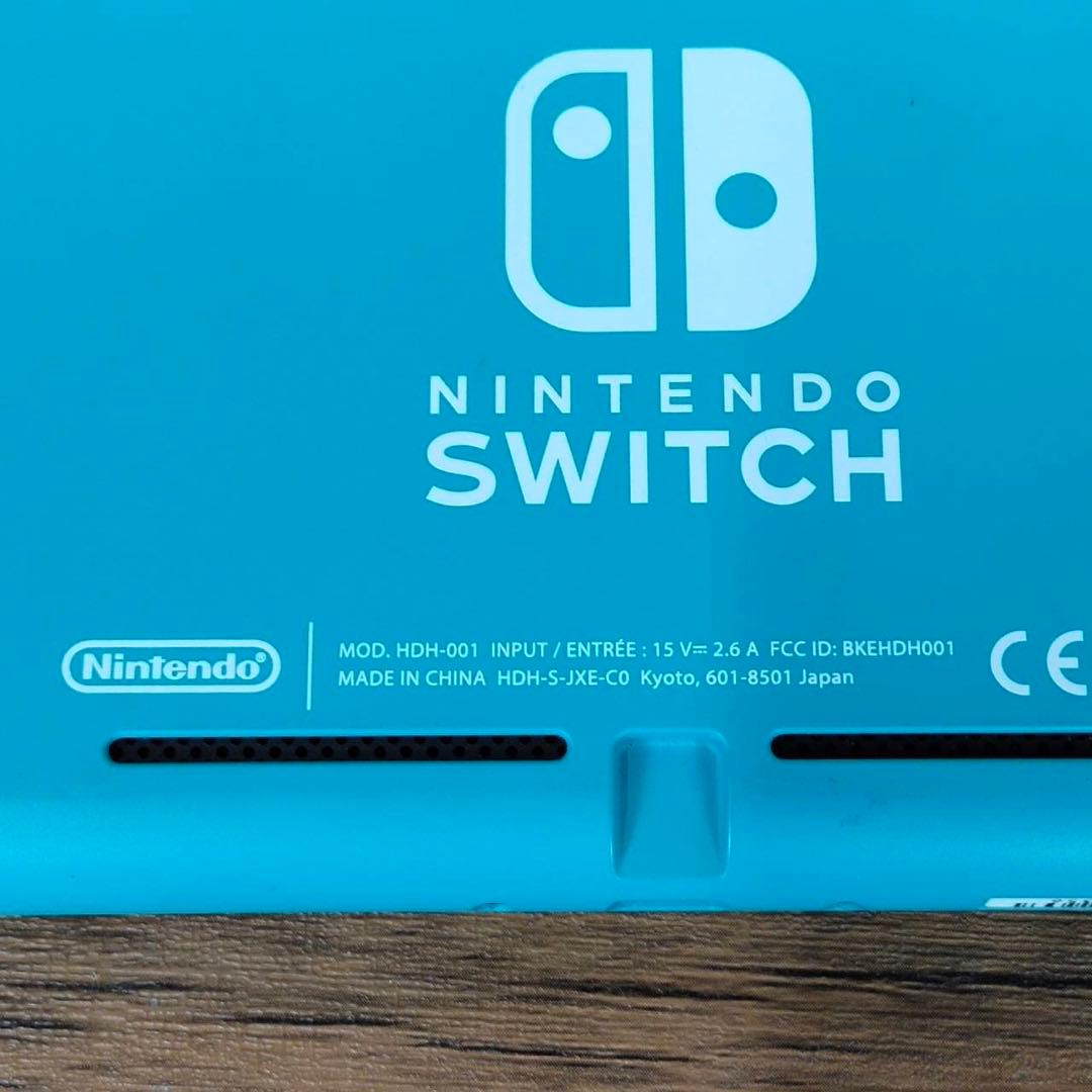 Nintendo Switch Lite ターコイズ　充電器　おまけ付き