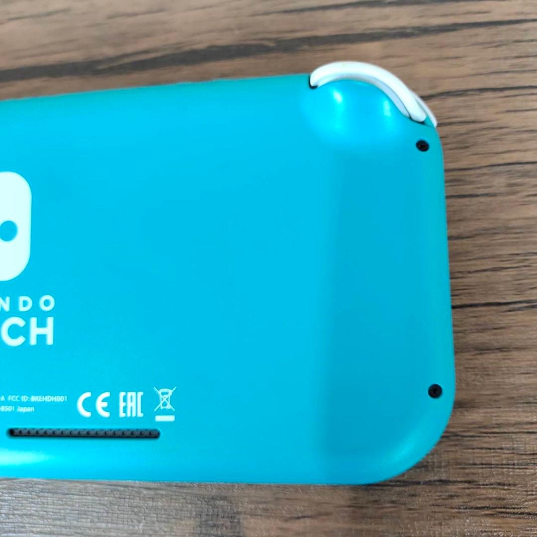 Nintendo Switch Lite ターコイズ　充電器　おまけ付き