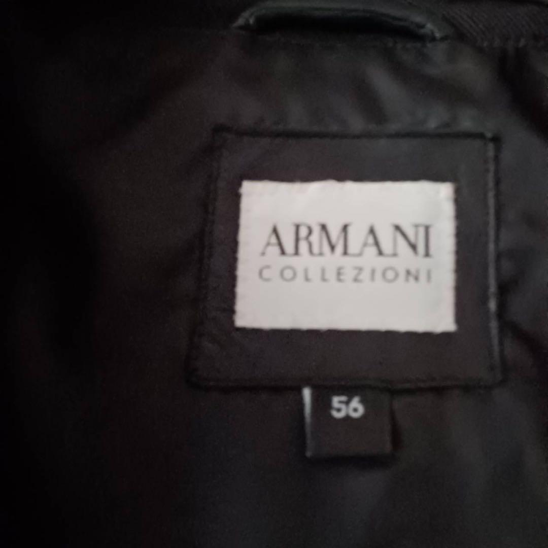 ARMANI COLLEZIONI ブラックカバーオール 56