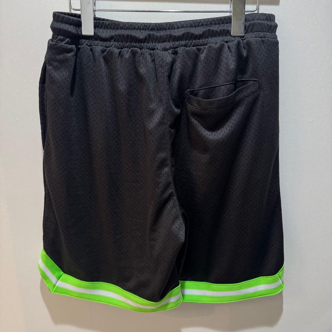 CRONOS メッシュショートパンツ 黒 クロノス ハーフパンツ