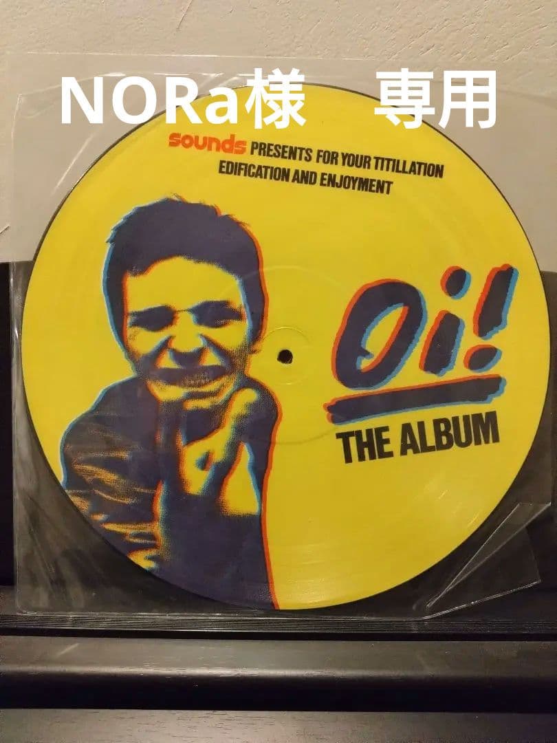 レア【Oi! The Album】アナログピクチャー盤