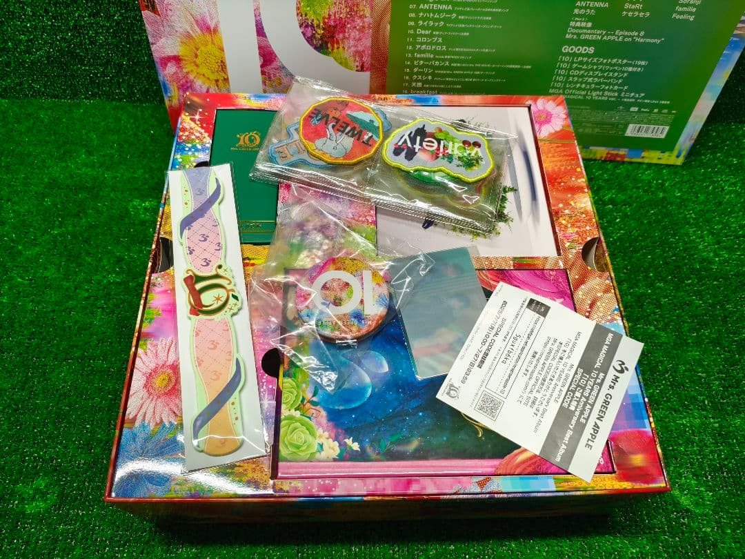 Mrs. GREEN APPLE 10周年 COMPLETE BOX