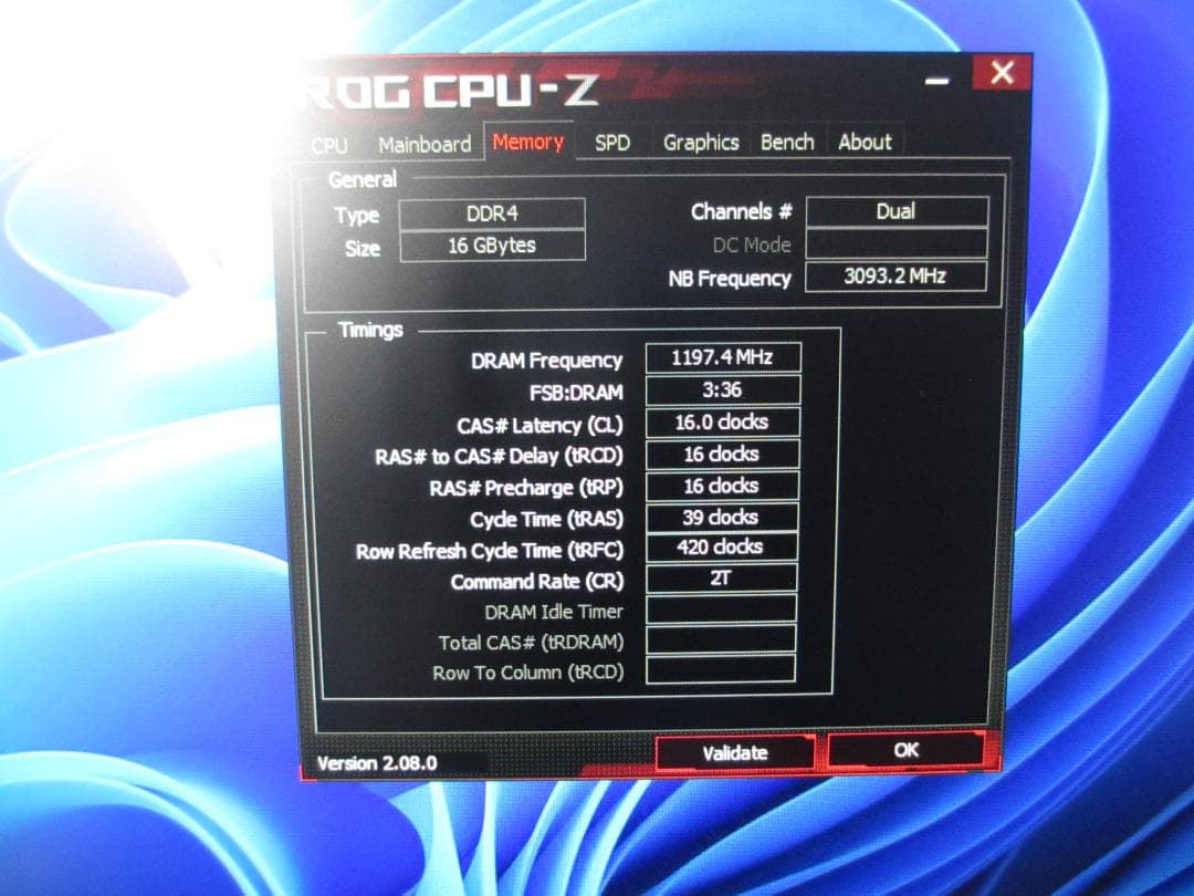 ル*イ様 /Team T-FORCE DELTA RGB 16GB Kit(2×