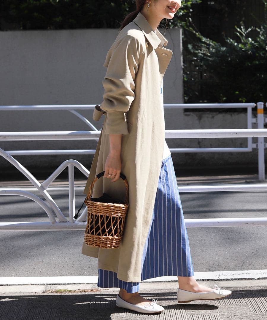 SLOBE IENA ウォッシャブルニュアンスコート【手洗い可能】スローブイエナ