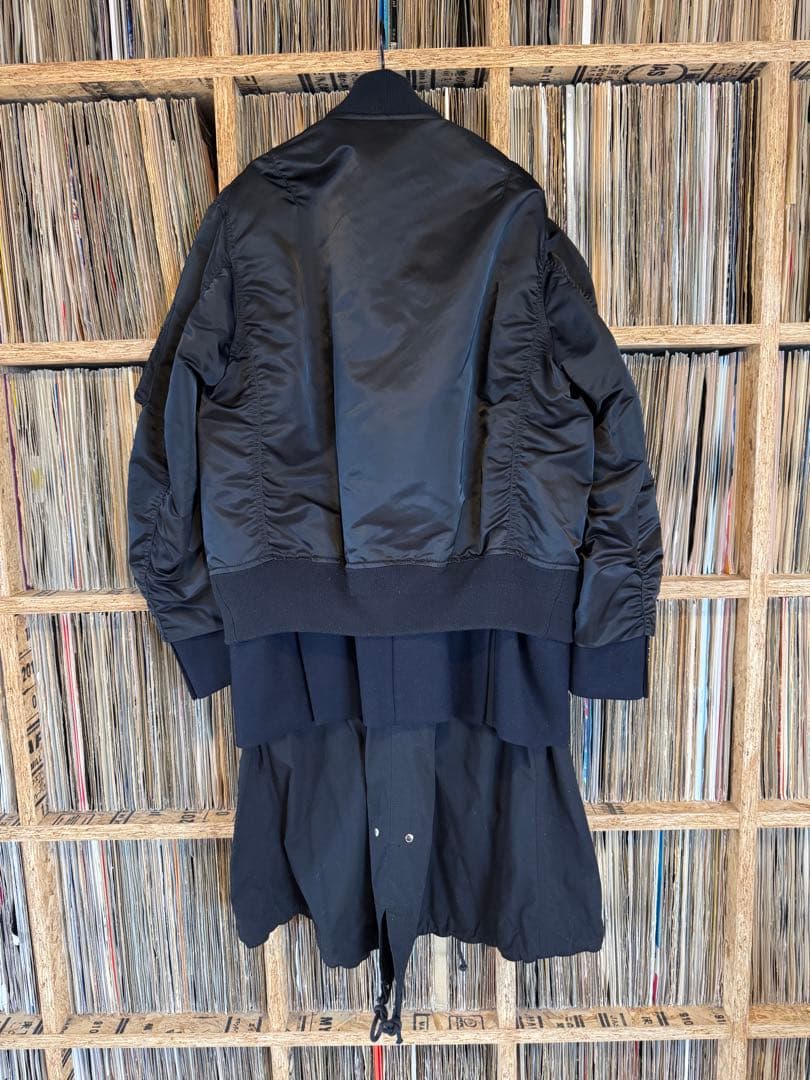 sacai 20AW ドッキングコート
